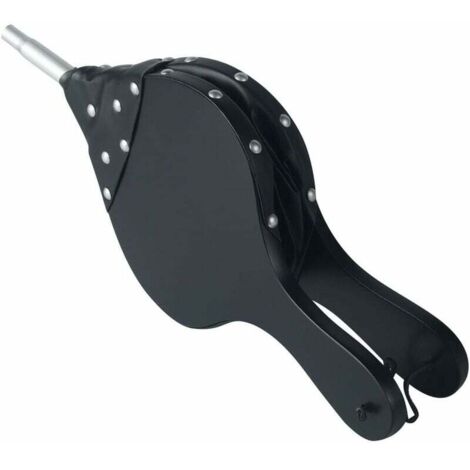 43,2 x 19,1 cm Soufflet en Bois, Manuel Air Blower pour Barbecue, Cheminée et Le Camping - Noir (1/5)
