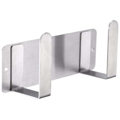 Support de Couvercle de Pot, Support D'organisateur de Couvercle de Casserole en Acier Inoxydable 304 Fixé au Mur,  (Argent)