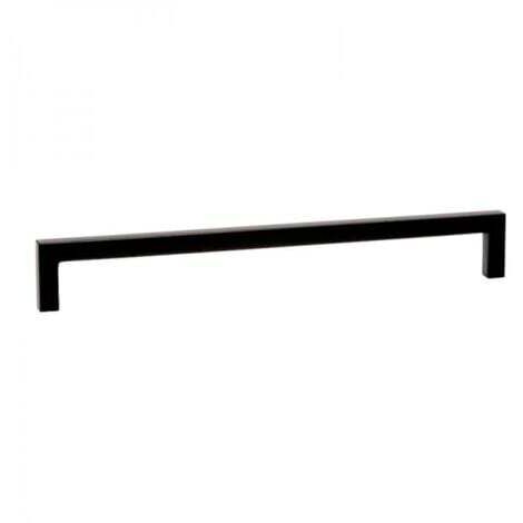 1 x poignée de meuble noir mat - Entraxe : 160 mm - Longueur : 169 mm (1/3)