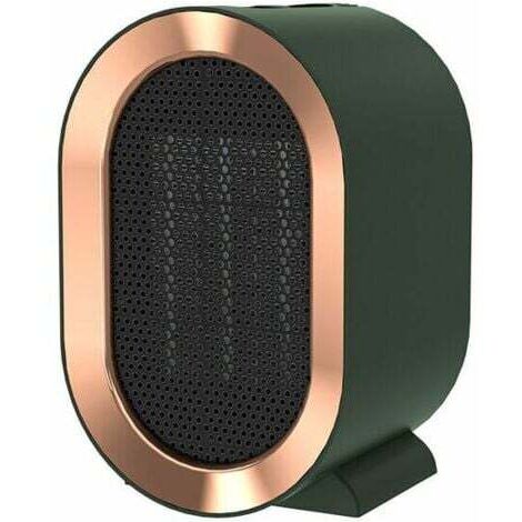 1200W radiateur soufflant ménage bureau silencieux PTC chaleur rapide chauffage chambre sûr et économie d'énergie-vert (1/4)