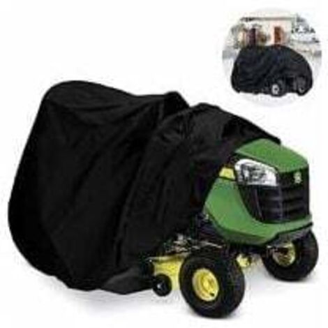 Housse de tondeuse à gazon - Housse de tracteur s'adapte aux ponts jusqu'à 54" Housse de rangement en polyester Oxford 210D robuste (1/5)