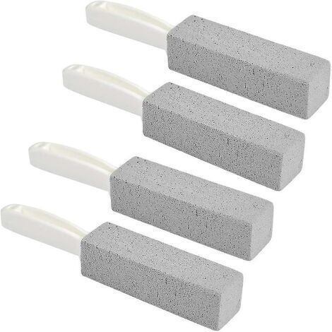 Dhrs 4 Pieces Pumice Stone Toilet Cleaner With Handle - Toilet Pumice Stone Cleaning Stone Compatibl (1/3)