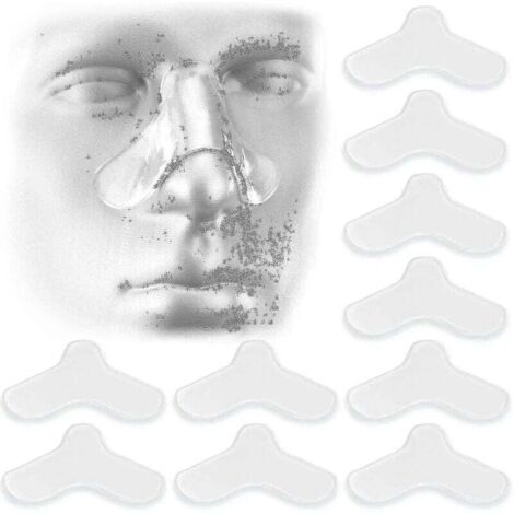 10 Pack Nasal Pads For Cpap Mask - Cpap Nose Pads - Cpap Supplies For Cpap Machine (1/5)