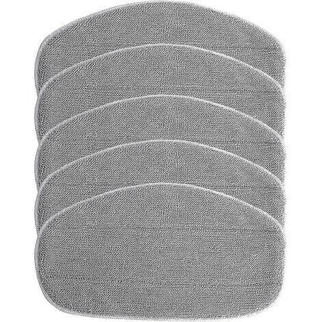 Replacement Pads For Leifheit Cleantenso Steam Cleaner - Steam Mop Pad For Deep Cleaning, 5x Replacement Microfiber Pad (1/4)