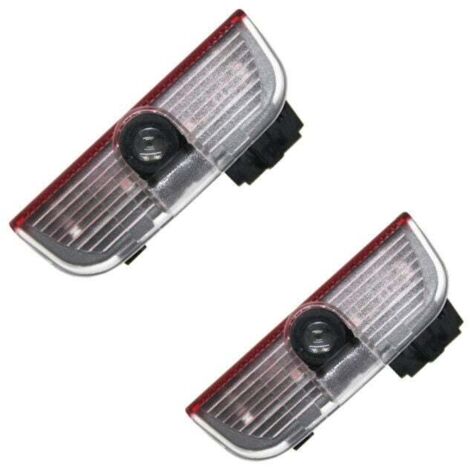 2 pièces Led porte bienvenue voyant d'avertissement projecteur Laser fantôme ombre Logo lumière pour Skoda Superb 2009 2010 2011 2012 2013 2014 2015 (1/5)