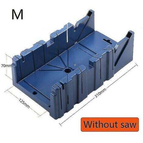 Mitre Saw Box Mutil Angle Cutting Block Tool Carpenter Crafts Frame Sawing Box(size:m) (1/4)