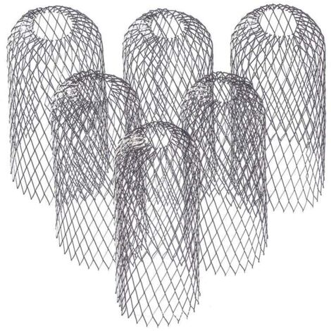 Lot de 4 filtres extensibles en aluminium pour protection de gouttière en métal (1/5)