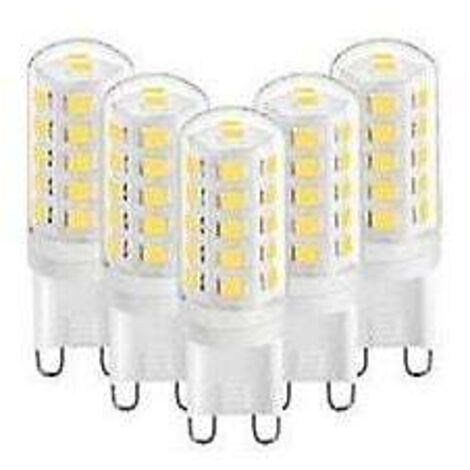 G9 Led 3w Warm White 3000k, G9 Led Bulbs 350lm, Equivalent To 28w 40w Halogen Bulb, 5pcs (1/5)