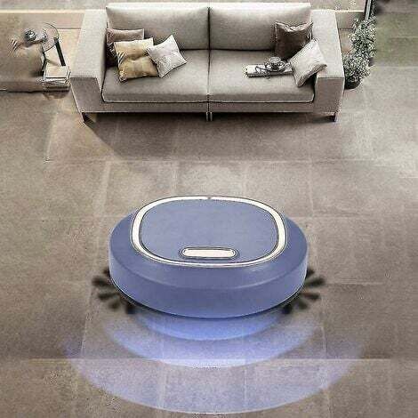 Aspirateur robot  , aspirateur et vadrouille de sol 3 en 1, super aspiration, aspirateur robot 1500pa avec fonction de nettoyage, idéal pour la poussière de poils d'animaux