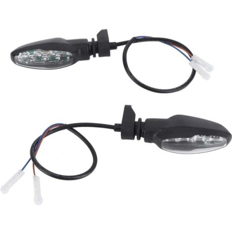 Clignotant Tour de Moto, Paires Clignotants Moto LED Clignotants LED Avant Ambre 12V Remplacement Ajustement pour Triumph Tiger 800/1200 (1/5)