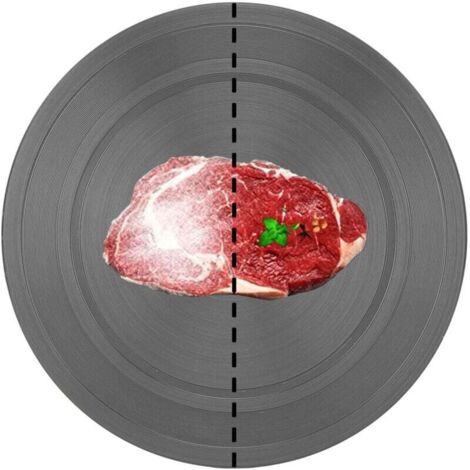 Diffuseur de chaleur pour cuisinière à gaz - Plaque de cuisson à induction ronde anti-adhésive (20 x 0,4 cm)
