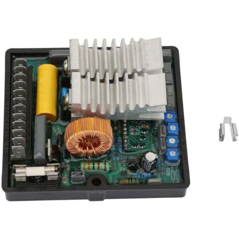 Régulateur de Tension, SR7-2G 50-270AC 50/60HZ Contrôleur de Tension Automatique de Générateur AVR Régulateur de Redresseur de Tension pour Générateur sans Balai (1/5)