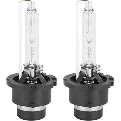 Ampoule de Phare HID au Xénon de Voiture D2S 6000K 35W, Lumière de Remplacement Lumineuse et Sûre, 2 Pièces (1/5)