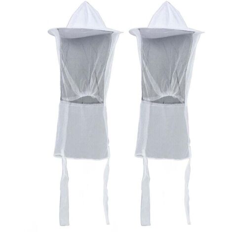 2pcs Chapeau de Protection d'Apiculteur Chapeau Protecteur d'Apiculture avec Maille Respirante pour Pêcheurs Chasseurs (1/5)
