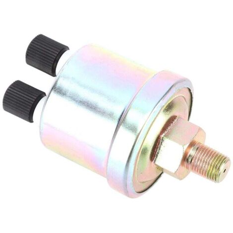 Jeffergarden Capteur de Pression D'huile, Capteur de Pression D'huile de Remplacement Universel pour Jauge 1/8 NPT (1/5)