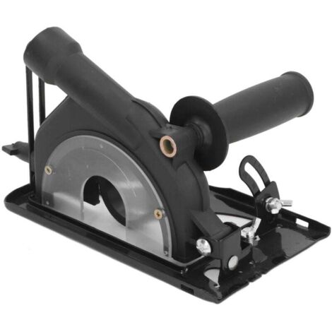 Support de Meuleuse D'angle, Support de Coupe Réglable, Couvercle de Protection, Accessoires de Meuleuse D'angle 0-45 °, Couvercle de Bouclier pour Fraiseuse D'angle de 100 à 125 (1/5)