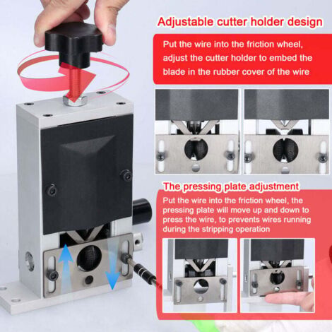Machine à Dénuder Manuelle URHELP - Outil Multifonction 1-20mm Pour Câbles Cuivre