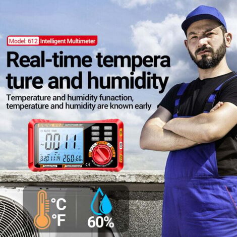 Multimètre Numérique Automobile KPS-MT470 - Test Dwell, Tach, Résistance - Neuf Sous Blister