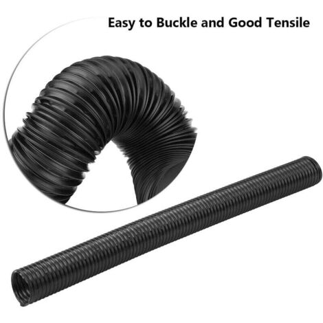 Tuyau D'Expansion Flexible Admission Air Voiture 63mm - Conduit Plastique Modifié Résistant Chaleur