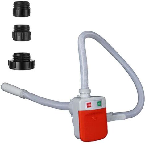 Pompe De Transfert De Liquide Automatique, ArrêT Automatique De La Pompe Portable Essence - Diesel - Avec 3 Adaptateurs Jusqu (1/5)