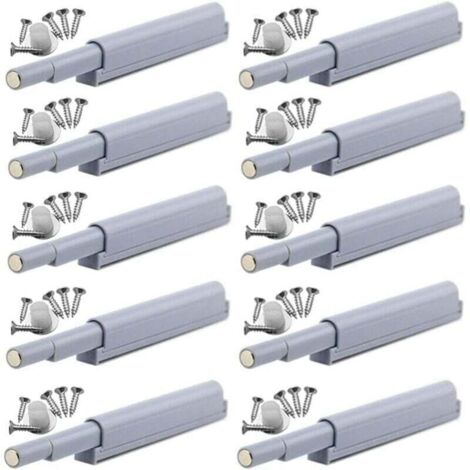 Appuyez pour ouvrir magnétique loquets Fermetures magnétiques push-open ouvre et ferme la porte avec une simple pression (10 pièces) (1/5)