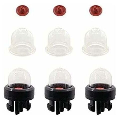 Lot de 3 Pompes d'Amorçage pour Tronçonneuses Stihl FS38, FS40, FS45, FS50, FS55, FS75, FS80, FS85, Compatible avec les Marques Ryobi, McCulloch et Husqvarna., (1/5)