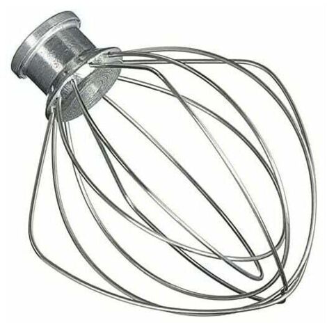 Fouet en Fil d'acier Inoxydable Compatible avec KitchenAid K45WW WP9704329 KSM150 KSM160 K45 KSM90 Accessoire Robot (1/5)