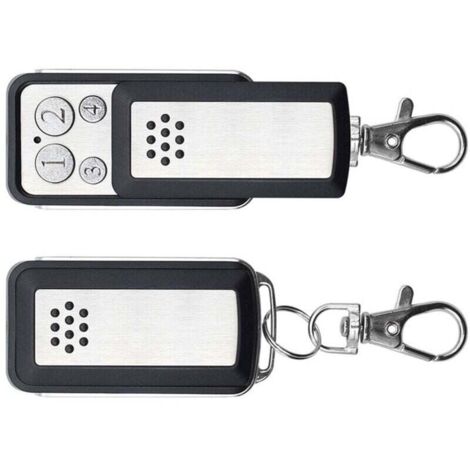 Telecommande Portail, 2 Pièces Télécommandes de Garage 433,92 MHz, Bip Portail Universelle pour 114253 104257 104251, Compatible avec A-vid-sen, Ex-tel, T-hom-Son, 4 Boutons (1/5)