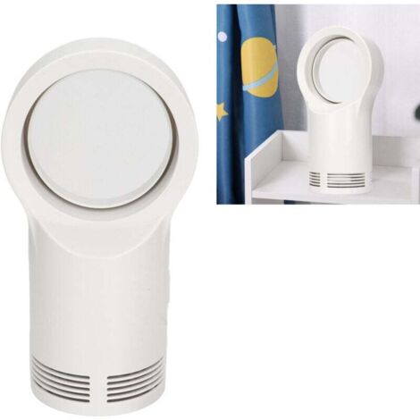 Chauffage électrique sans lame, Portable, petit, blanc, sans feuilles, pour le bureau et la maison (1/5)