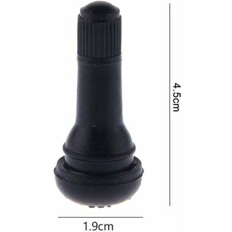 Valve Pneu Voiture Valve Autos De Caoutchouc Noir 20 Pièces