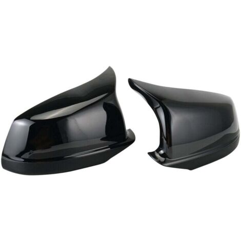 Pour BMW F10 F11 Cache Miroir Latéral Capuchon Noir Brillant Série 5 Pré-LCI 2010-13, (1/5)