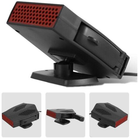 Dégivreur de ventilateur de chauffage de voiture, accessoires automobiles, température constante, Angle réglable, 12,5a, 180W, 12V (1/5)