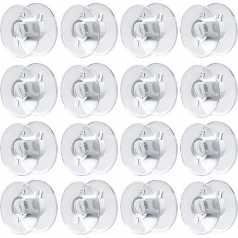 60 Pcs Canette Machine a Coudre Bobines pour Machine à Coudre Canette Plastique Canettes Machine à Coudre pour Brother Singer Kenmore Janome la Plupart des Machines à Coudre (1/5)