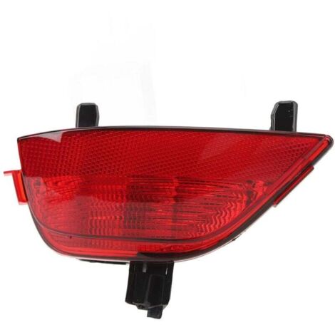 Phare Antibrouillard Voiture, Lentille de Feu Anti-brouillard Arrière de Voiture Coque de Phare Antibrouillard Latéral avec Réflecteur Remplacement pour Dacia Sandero MK2 MK3