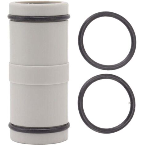 Adaptateur de tuyau de piscine Raccord droit de 3,1 cm à 3,1 cm pour tuyau de piscine, vanne plongeante,de (1/4)
