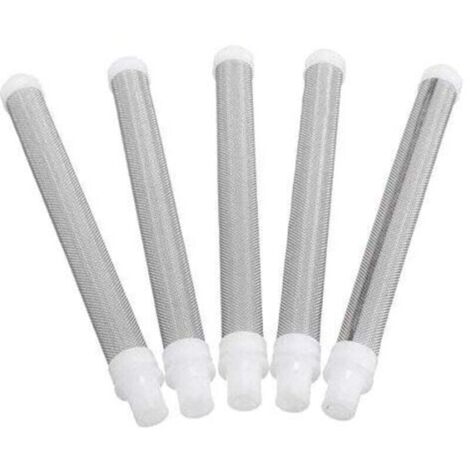Éléments De Filtre À Pistolet À Pulvériser Airless 5Pcs 60 Mesh pour Wagner Airless Paint Spray Gun (1/4)