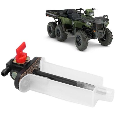 Robinet à Essence (Petcock) De Remplacement Pour Polaris Scrambler, Sportsman, Magnum 1993-2009 - Modèles 7051006 / 7052190 Robinet Carburant ABS