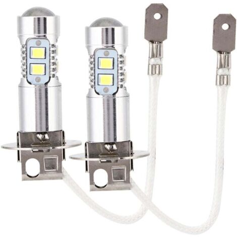2 pièces de ampoules LED 50W 6000K‑6500K pour phare de voiture, lumière blanche,de (1/4)