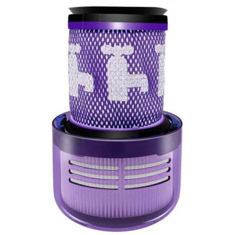 Filtre HEPA de remplacement pour aspirateur sans fil Dyson V12 Detect Slim, filtre pour aspirateur sans fil Dyson V12 Slim Absolute Extra/Total Clean/Fluffy, 971517-01 (1/4)