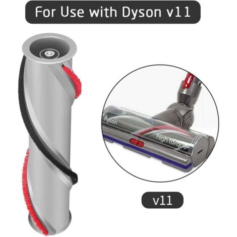 Brosse compatible et 2 filtres V11 pour aspirateur V11, brosse à rouleau V11 avec filtre HEPA pour le nettoyage des appartements, des bureaux et des hôtels