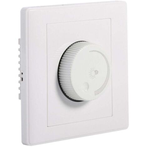 Bouton rotatif mural pratique pour lampe, 1 pièce, contrôleur de luminosité, panneau variateur, nouveau