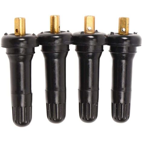 Tige de Valve de pneu étanche, remplacement de tige de Valve à pression pour capteur de pression des pneus Ford 4 pièces