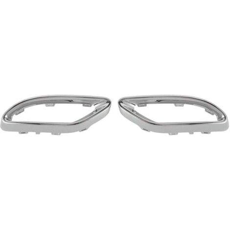 Embouts d'échappement chromés brillants de remplacement pour Mercedes-Benz A B C E GLC Classe CLS W177 W247 W205 W213 X253 C257