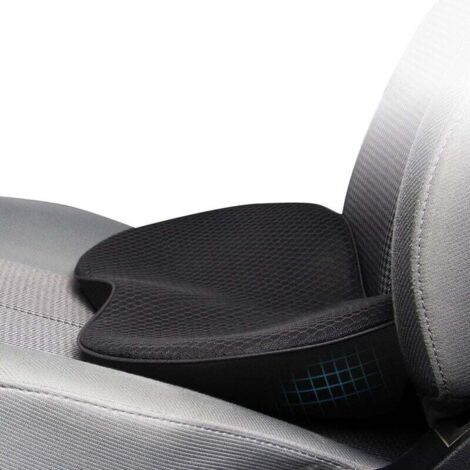 Coussin de siège de voiture épais pour conducteur, rehausseur de siège de voiture, coussin de soulagement de l'inconfort du bas du dos, pour toutes les saisons