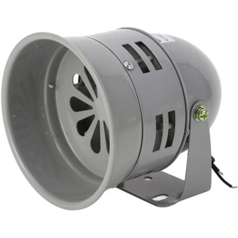 Alarme industrielle, sirène à moteur, 120db, 40W, coque en fer gris, klaxon de feu, composant électronique, ac 220v