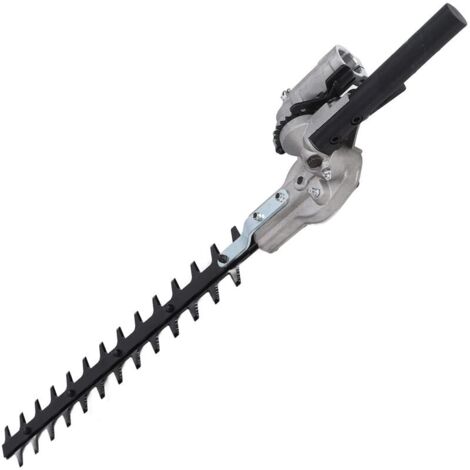 Tête de Taille-haie, tête de taille de haie à double lameAccessoire de Taille-haie, Pièces de Rechange de Fixation de Lame de Taille-haie de 26 Mm pour Débroussailleuses Taille-bordures d