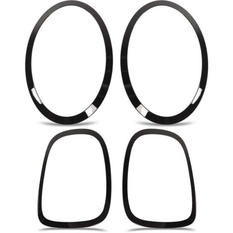 Capots de bordure de phare arrière noir brillant pour F55 F56 F57 One Cooper S JCW 2014 + (1/4)