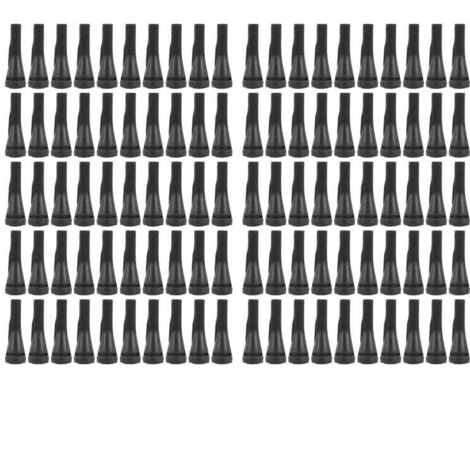 100PCS Volaille Plucker Machine Picker Caoutchouc Épilation Bâton Remplacement pour Canards Poulet OiesNoir (1/4)
