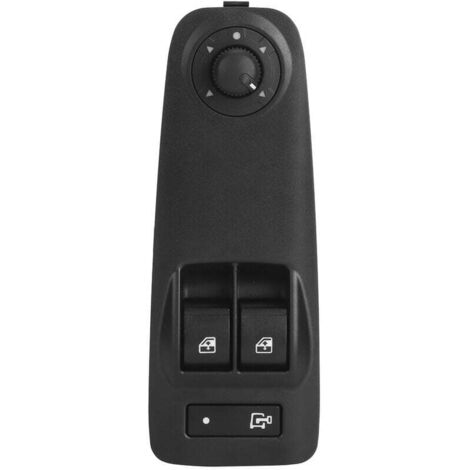Power Master Window Switc, Interrupteur de lève-vitre électrique noir pour 735487419 6490.X9 (1/4)