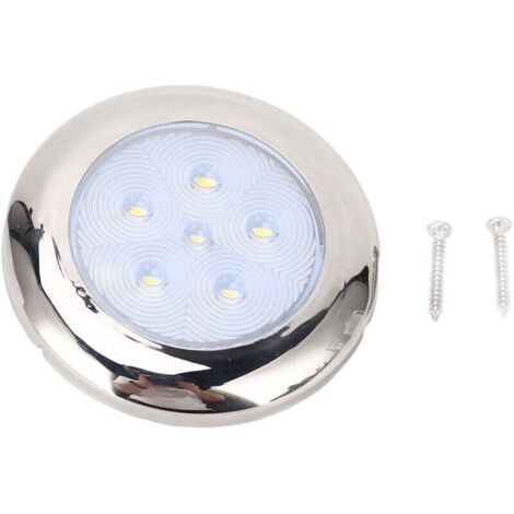 Plafonnier Led pour camping-car, lumière blanche et bleue, étanche, éclairage de cabine, pour voiture, camping-car, bateau, Yacht, 12V